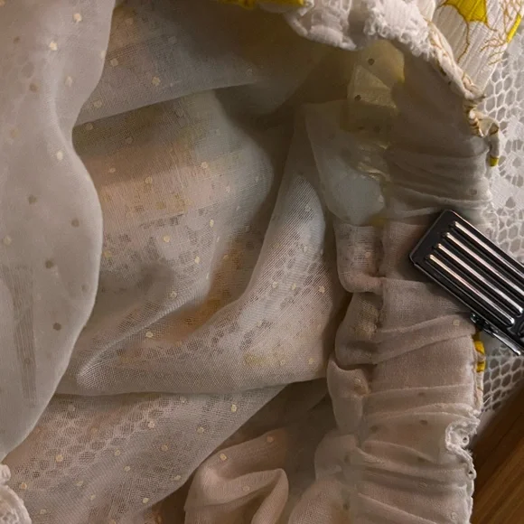 American Vintage Yellow Floral A-Line Maxi Skirt - Picture 16 of 16